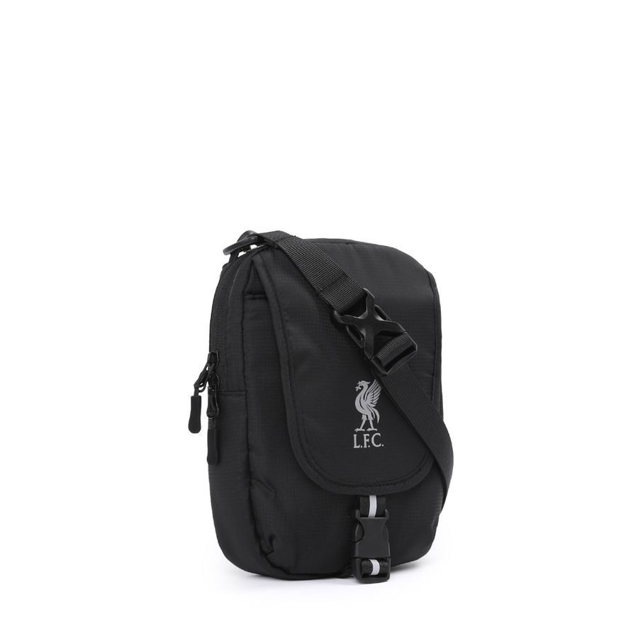 Liverpool Shoulder Bag Essentials - Black-SoccerKits Hub | Buy Soccer Jerseys Online
